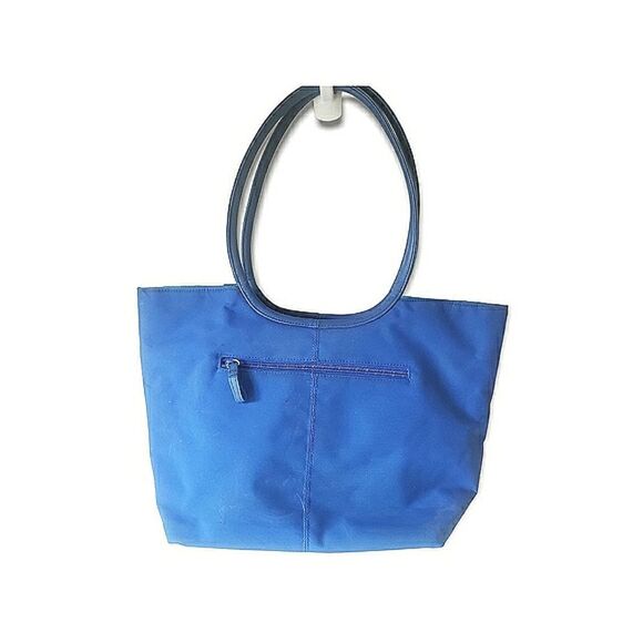 Genuine Sonoma Jean Company blue/turquoise canvas beach tote. - Picture 1 of 7